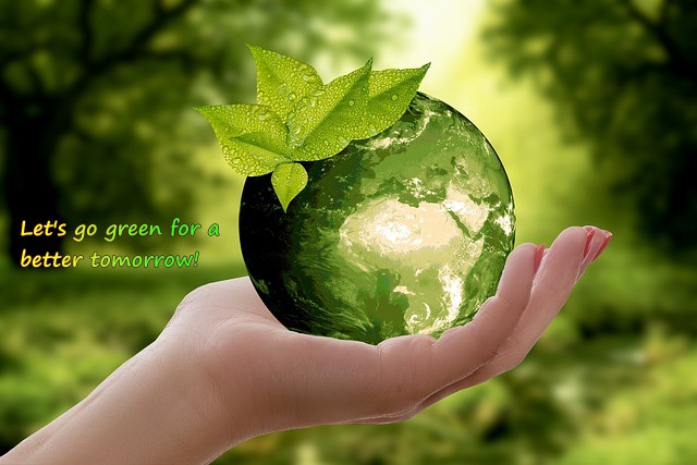 Let's go green for a better tomorrow!